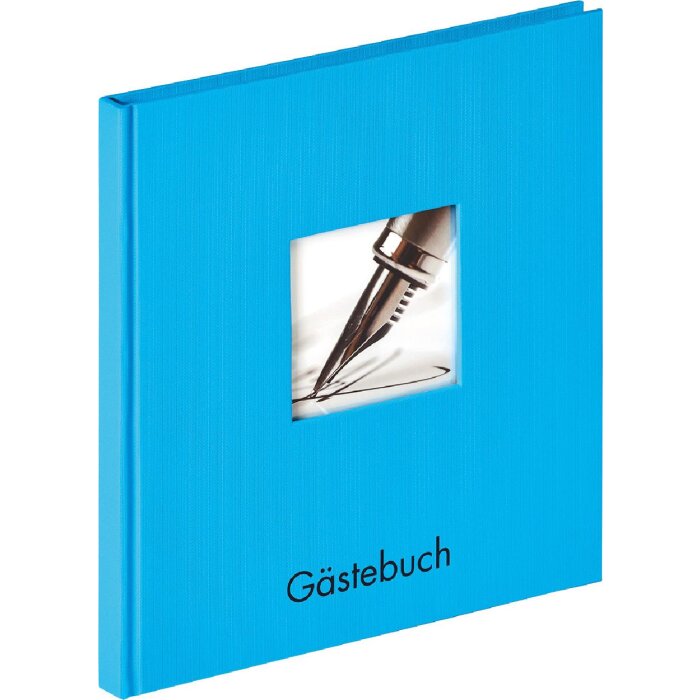 Гостевая книга Walther Веселый океан голубой 23x25 см 72 белых страницы