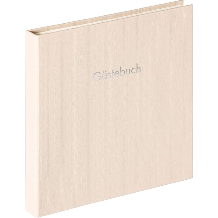 Walther Гостевая книга на спирали Веселый песок 26х25 см 50 белых страниц