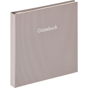 Walther Гостевая книга на спирали Веселый серый 26х25 см...