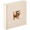Walther Jumbo Fotoalbum Fun Sand 30x30 cm 100 weiße Seiten mit Pergamin