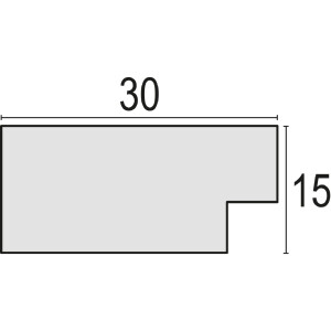 Фоторамка ZEP Бродвей 20x30 см золото