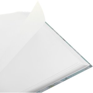 ZEP Jumbo Fotoalbum Garden braun 32x32 cm 100 weiße Seiten