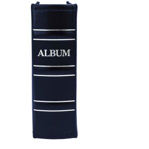 Вкладной альбом ZEP Havana 100 фотографий 13x19 см синий кожзаменитель с верхней прострочкой