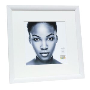 Деревянная рама S54SF1P1 с пассатижами белая