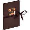 Walther Leporello Fun 12 Fotos 10x15 13x18 cm mit Schleife schwarzer Einband