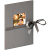 Walther Leporello Fun 12 Fotos 10x15 13x18 cm mit Schleife schwarzer Einband