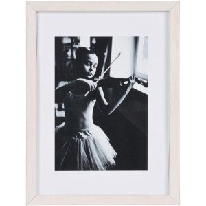 Деревянная рамка Viola 10x15 см белая