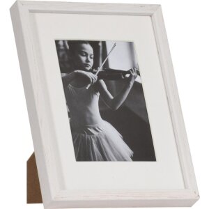 Деревянная рамка Viola 10x15 см белая
