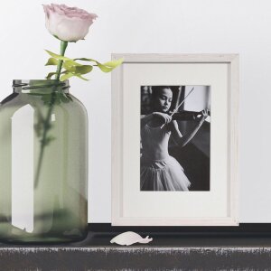 Деревянная рамка Viola 10x15 см белая