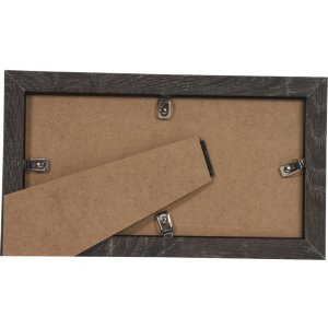 Рамка для фотографий Henzo Модерн 10x20 см темно-серая с паспарту 7x15 см