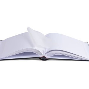 Henzo Fotoalbum Promo blau 29x33,5 cm 100 weiße Seiten Goldprägung