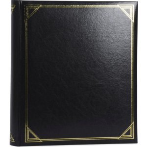 Henzo Fotoalbum Promo schwarz 29x33,5 cm 100 weiße Seiten