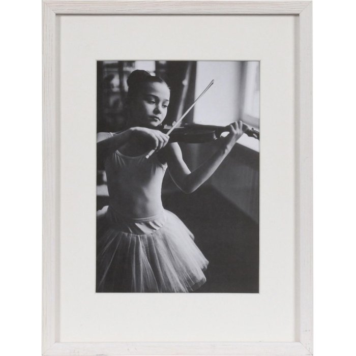 Viola Holzrahmen 18x24 cm weiß