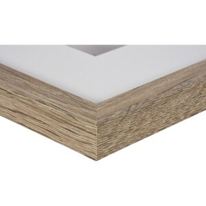 Современная фоторамка 20x25 см средне-коричневая