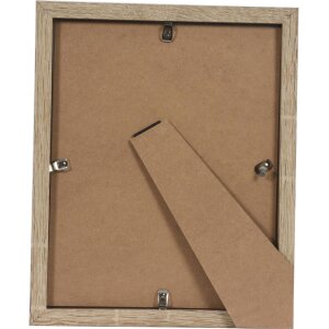 Современная фоторамка 20x25 см средне-коричневая