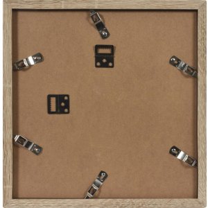 Рамка для фотографий Henzo Модерн 30x30 см средне-коричневая с паспарту 18x18 см