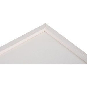 Henzo Viola Holzrahmen 30x30 cm Weiß Normalglas Wandaufhängung Blockprofil