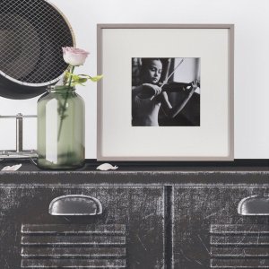 Viola Holzrahmen 30x30 cm beige