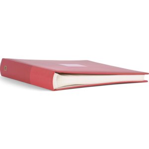 Henzo Jumbo Fotoalbum Nexus rot 29x32 cm 100 weiße Seiten 400 Fotos 10x15 cm