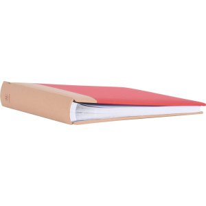 Henzo Jumbo Fotoalbum Chapter rot 30x30 cm 100 weiße Seiten Pergaminblätter