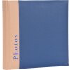 Henzo Jumbo Fotoalbum Chapter blau 30x30 cm 100 weiße Seiten Papiereinband