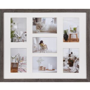 Фотогалерея Модерн 40x50 см темно-серый 7 фото 10x15 см