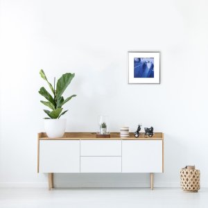 Алюминиевая рама Henzo Portofino 40x40 см темно-серая с пассатижами 30x30 см