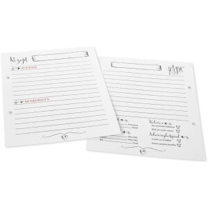 Сменные листы EAT для скоросшивателя на кольцах Eat,...