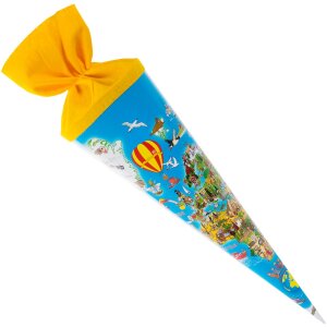 Школьная сумка-конфетница 35 см с картой мира — 93 070 Goldbuch