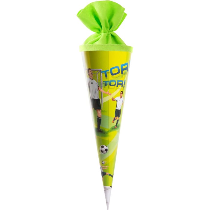 Школьный мешок Goldbuch «Футболист» 35 см, разноцветно-зелёный