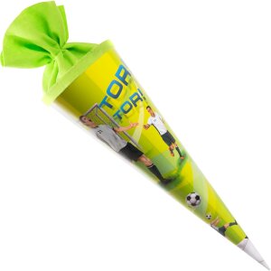 Школьный мешок Goldbuch «Футболист» 35 см, разноцветно-зелёный