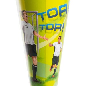 Школьный мешок Goldbuch «Футболист» 35 см, разноцветно-зелёный