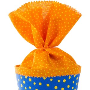 Рюкзак Goldbuch New Stars 35 см, синий, желтый, текстильная застежка