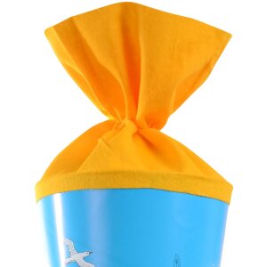 Рюкзак Goldbuch «Карта мира» 70 см, круглый, оранжевый фетровый застёжка