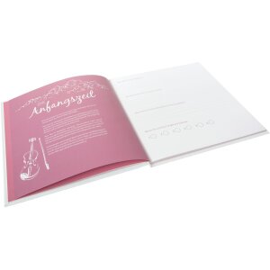 Свадебный дневник Goldbuch Вместе 23x25 см арт-принт рельефная бабочка