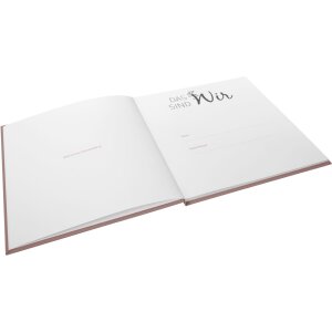 Ежедневник свадебный Goldbuch All you need is love серый 23x25 см 44 стр.