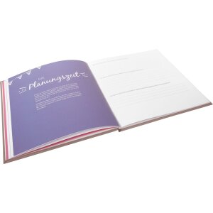 Ежедневник свадебный Goldbuch All you need is love серый 23x25 см 44 стр.