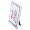 Goldbuch Semmelbunny Fotorahmen-Set Baby Blau Hasen Vogel Dekoration