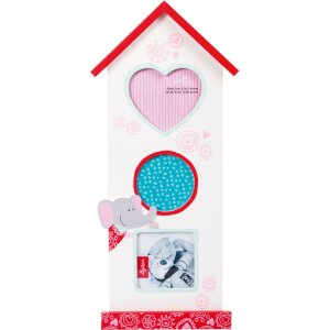 Goldbuch Ele Bele Fotorahmen Baby Portraitrahmen für Kinderzimmer Hochwertig