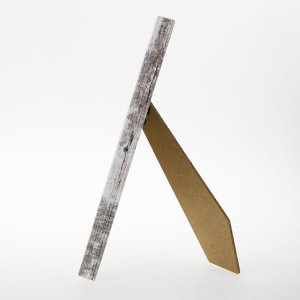 ZEP Holzrahmen Nelson 18x24 cm altweiß MDF Normalglas Aufsteller Rillenstruktur