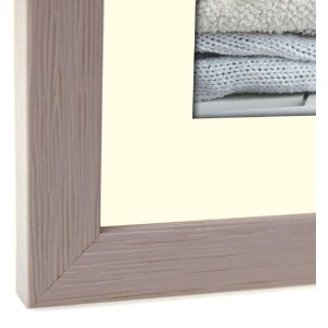 ZEP Деревянная рамка Regent taupe 10x15 см с пассатижами 7x10 см