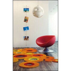 Металлический фототрос 150 см черный