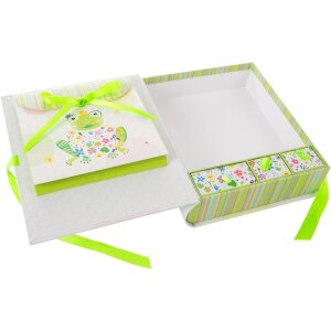 Turnowsky Happy Frog Geschenkverpackungen Froschmotiv Kunstdruck Relief