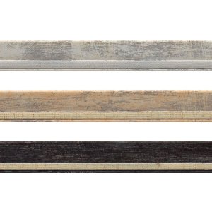 Walther Bilderrahmen Chalet weiß 13x18 cm mit Passepartout 9x13 cm