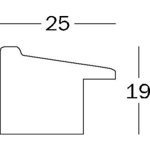 Walther Bilderrahmen Bohemian 50x70 cm grau