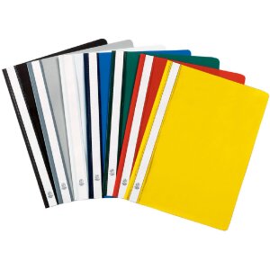 Скрепка Exacompta DIN A4 с этикетками, полиэтилен