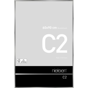 Алюминиевая рама C2 серебро 60x90 см