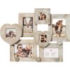 Walther Holzrahmen Le Coeur Rustikal 10x15 cm 13x18 cm Fotogalerie 3er Rahmen