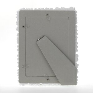 ZEP Portraitrahmen BLUMEN Weiß 13x18 cm bis 20x30 cm Kunstharz