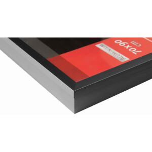 Рамка для футболки Nielsen 70x90 см анодированное черное флоат-стекло